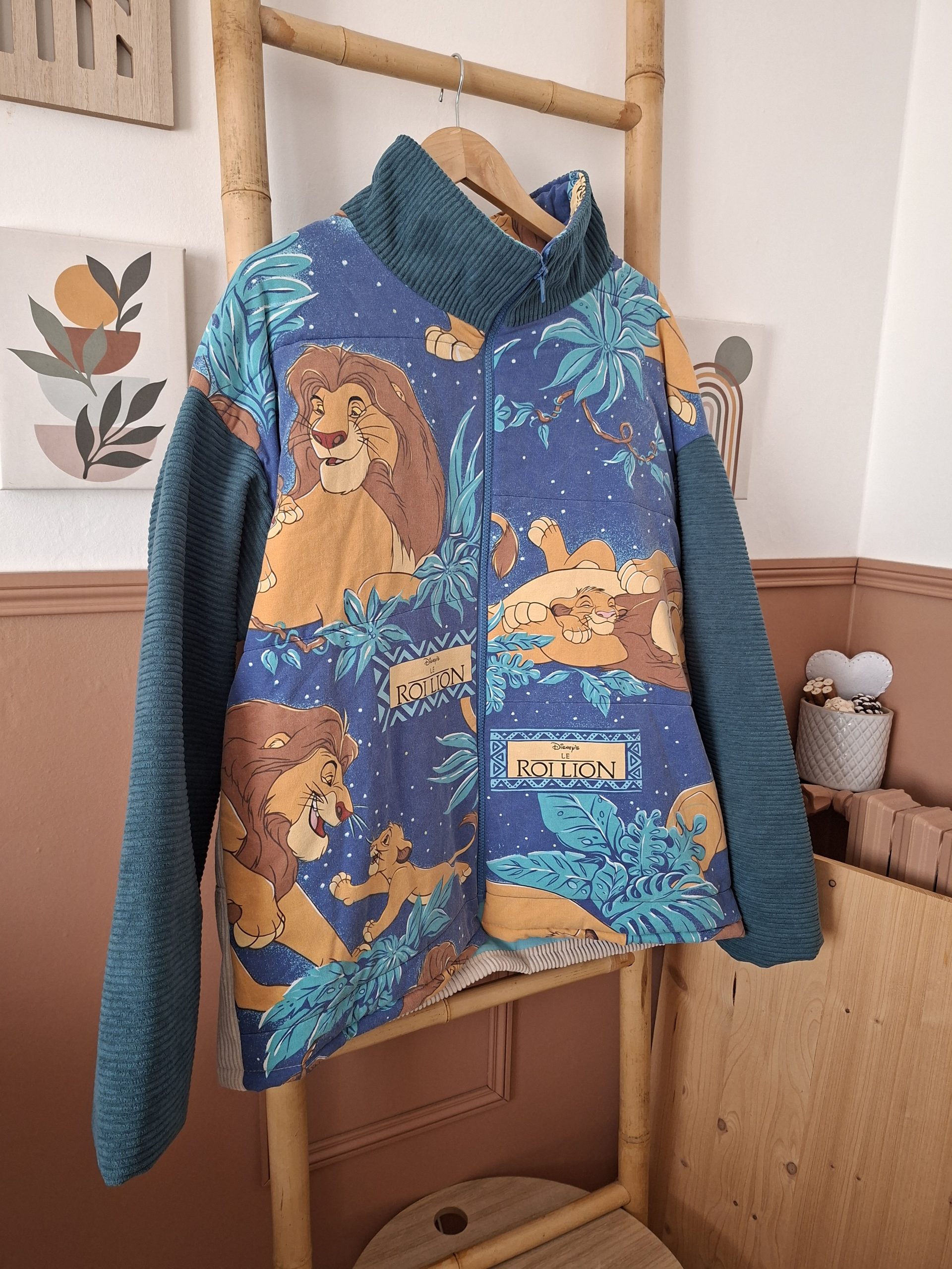 Veste oversize upcyclée Homme