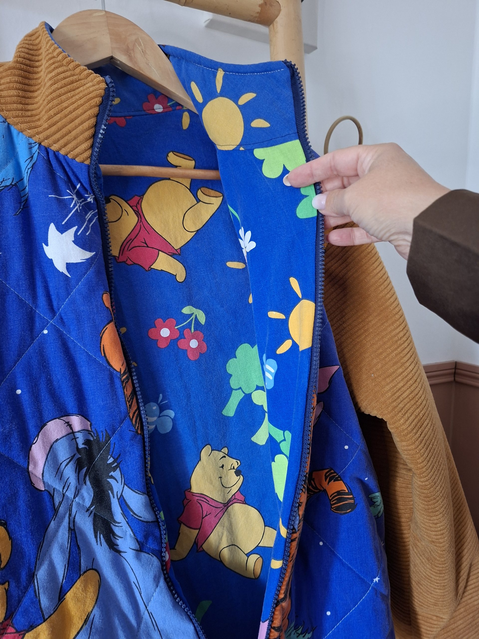 veste oversize upcyclée Femme – Image 3