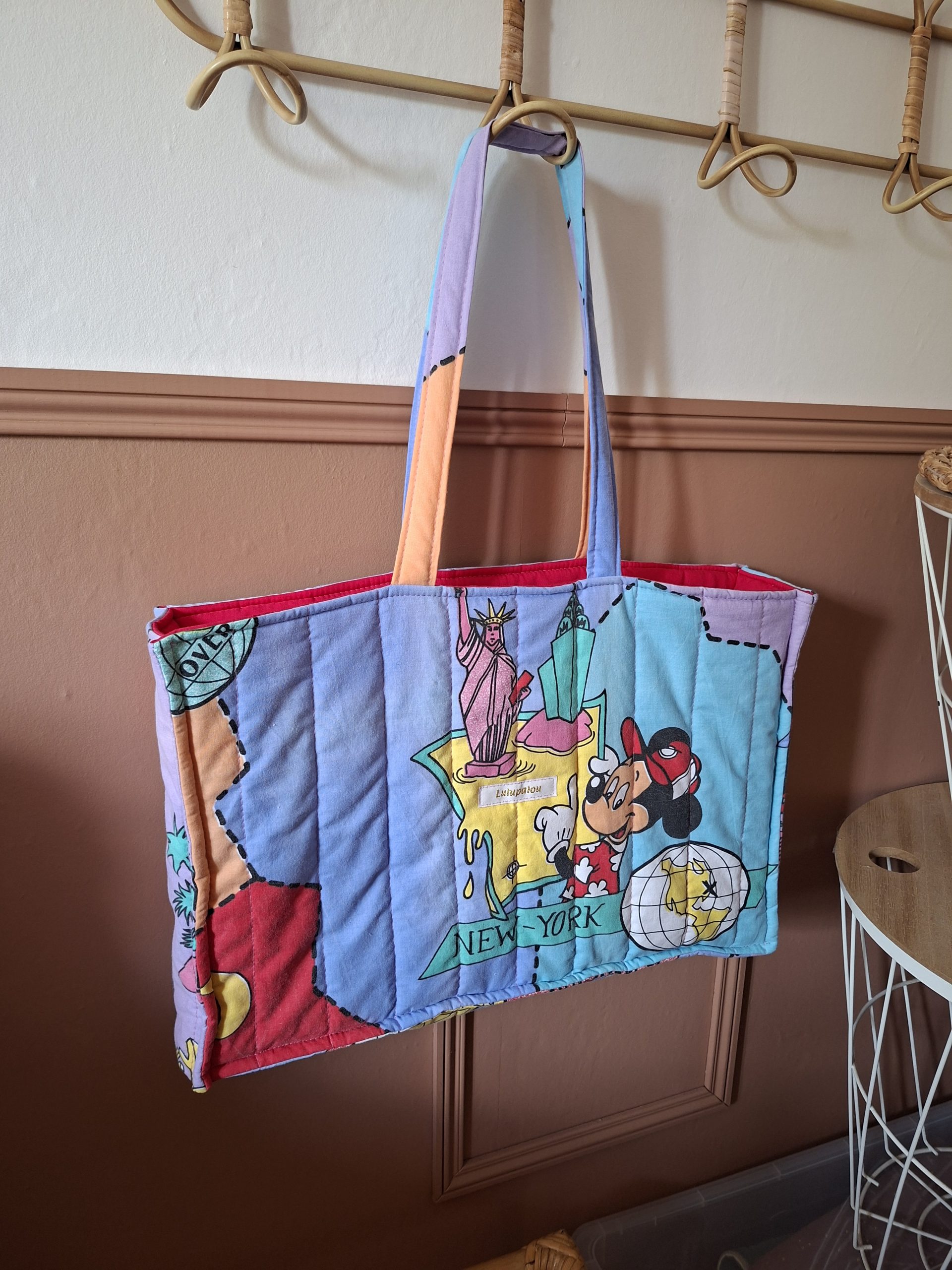 Sac cabas upcyclé